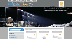 Desktop Screenshot of ledchannelsign.com